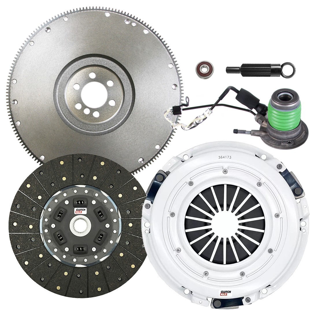 CM STAGE 2X PERFORMANCE CLUTCH KIT+SLAVE+HD FLYWHEEL GM CORVETTE Z06 LS2 LS3 LS7