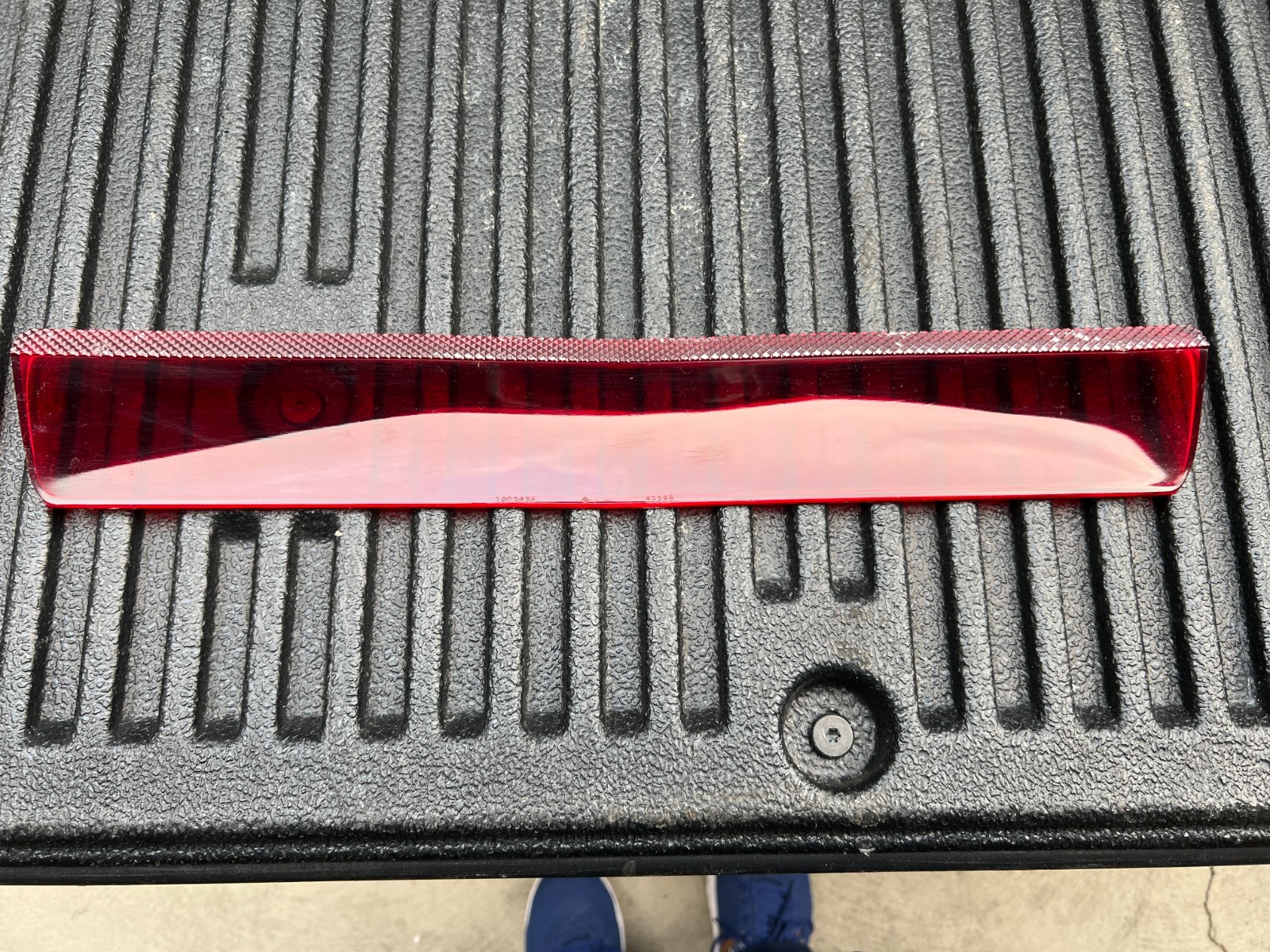 1969 coronet r/t 500 OEM MIDDLE RED LENS IN AWESOME AMAZING SHAPE DODGE 69 A++
