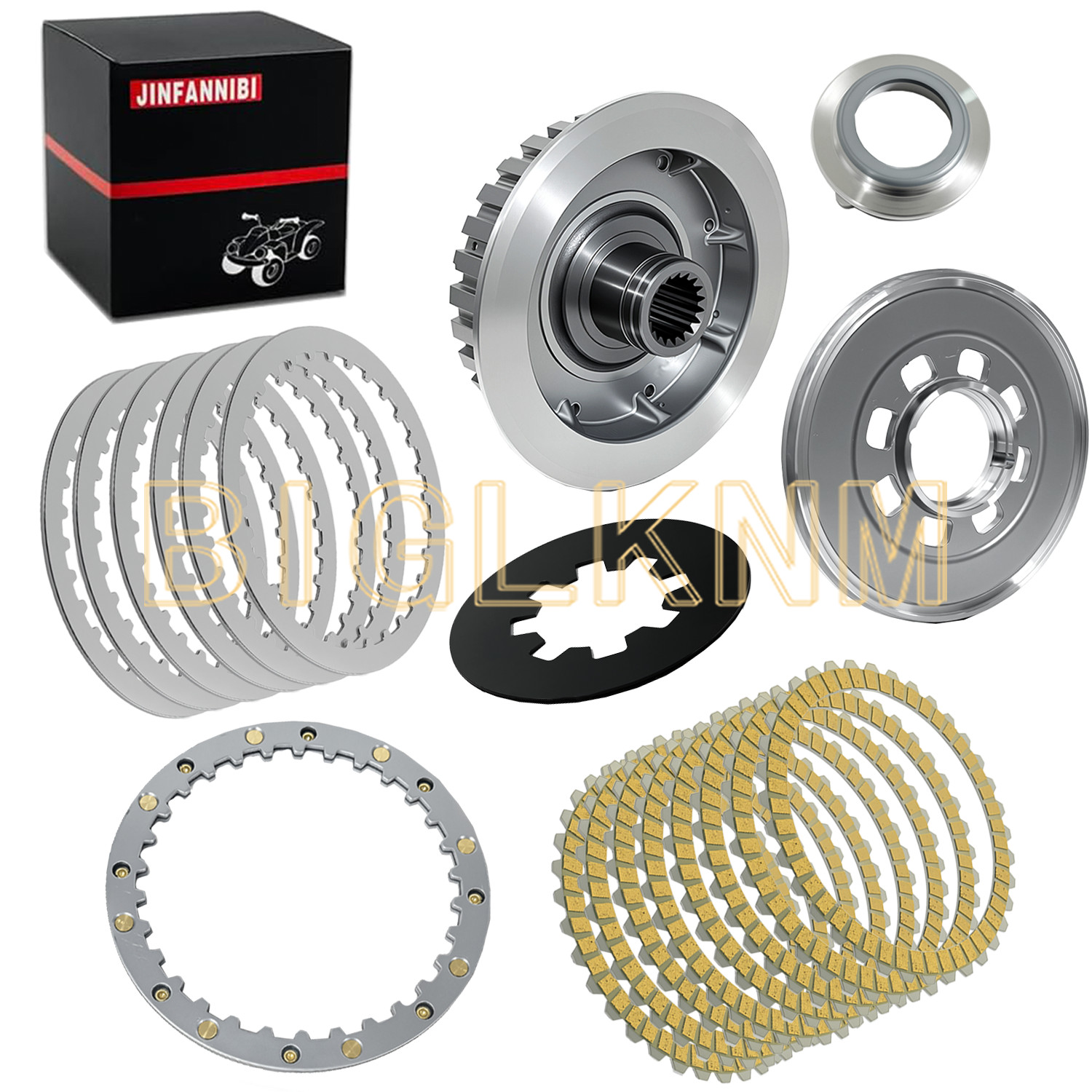 Complete Clutch Pressure Plate Kit & Spring Plate For Harley Sportster 1200 883