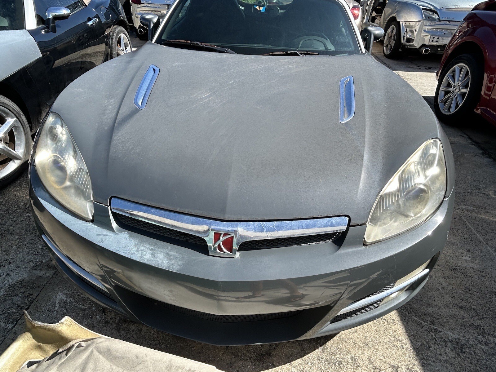 2007-2011 SATURN SKY  FRONT BUMPER COMPLETE OEM ORIGINAL GRAY⭐️⭐️⭐️
