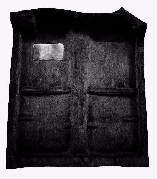 ACC 90-93 ACURA INTEGRA MOLDED BLACK CARPET RUG