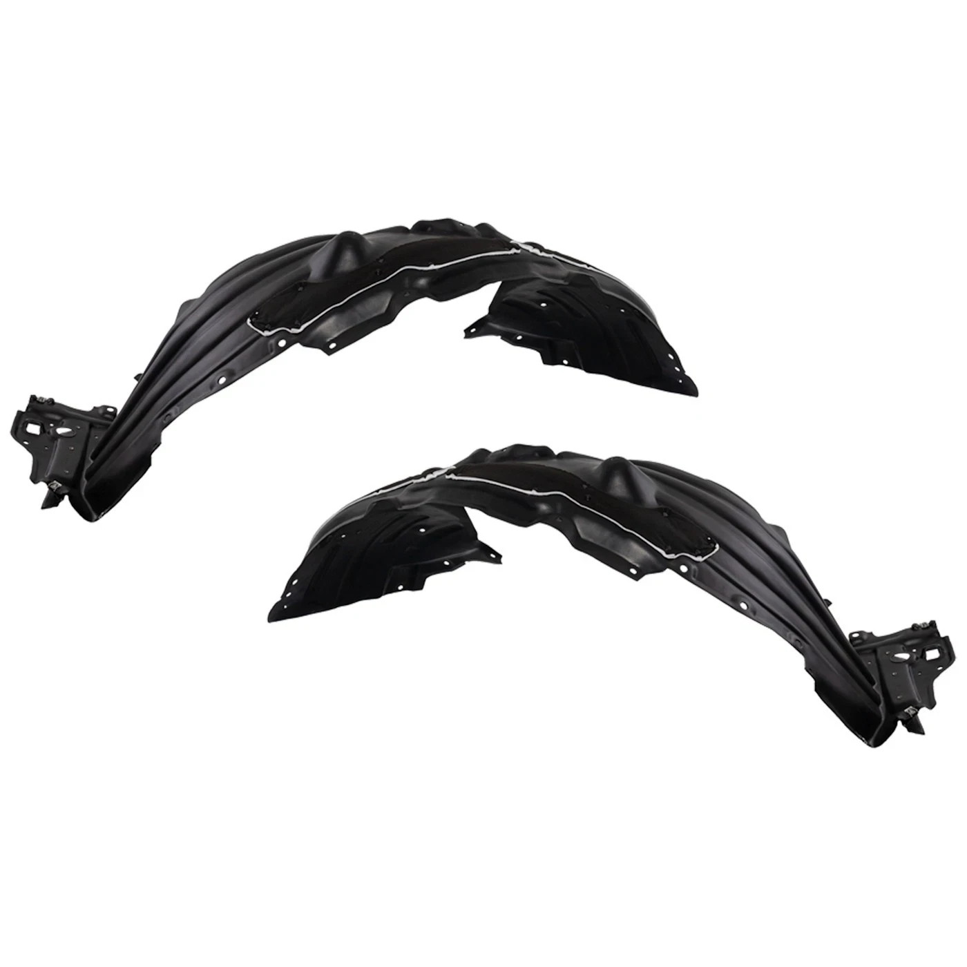 CAPA Set of 2 Fender Liner For Honda Pilot 2023 Front LH & RH Inner