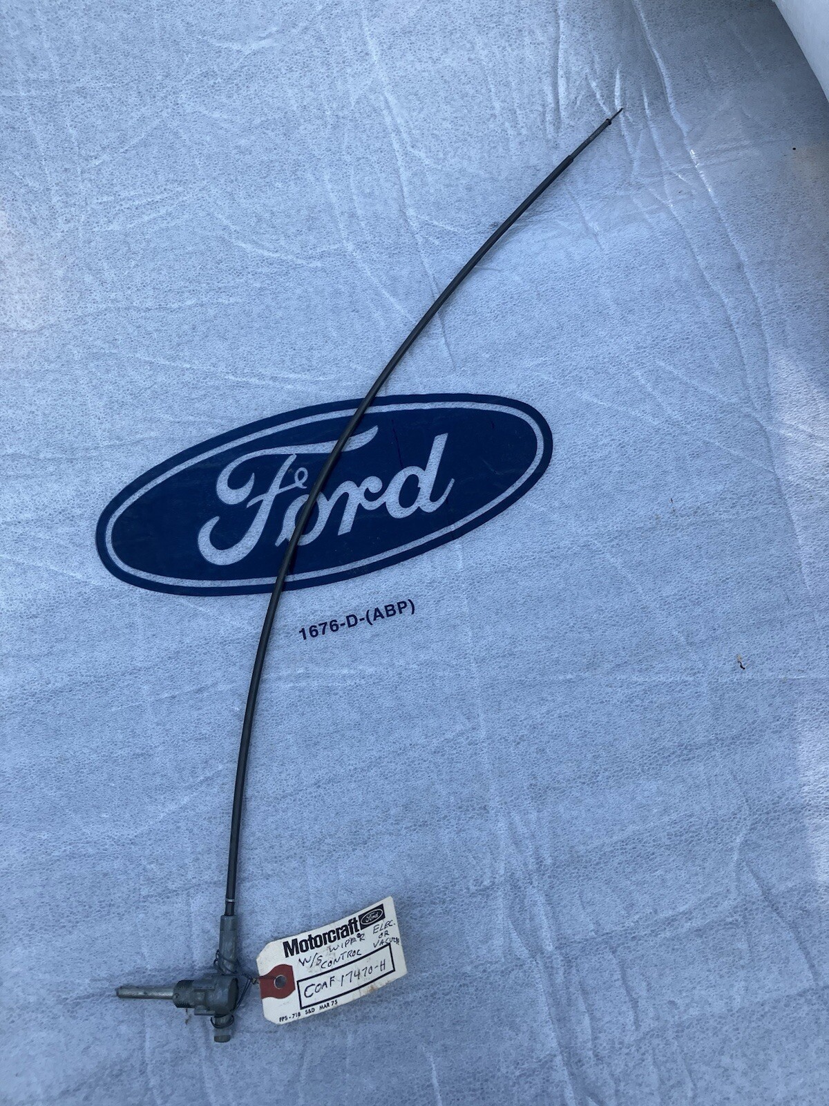 ✅ NOS 1960 Ford Windshield wiper control switch  60 Full Size C0AF-17470-H