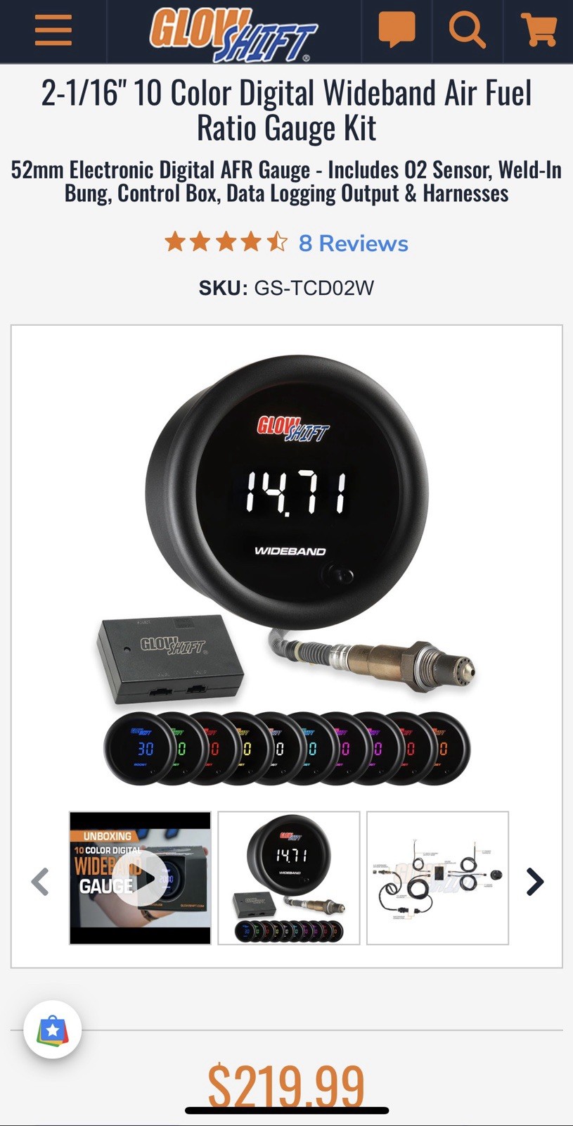 Glow Shift 2-1/16\