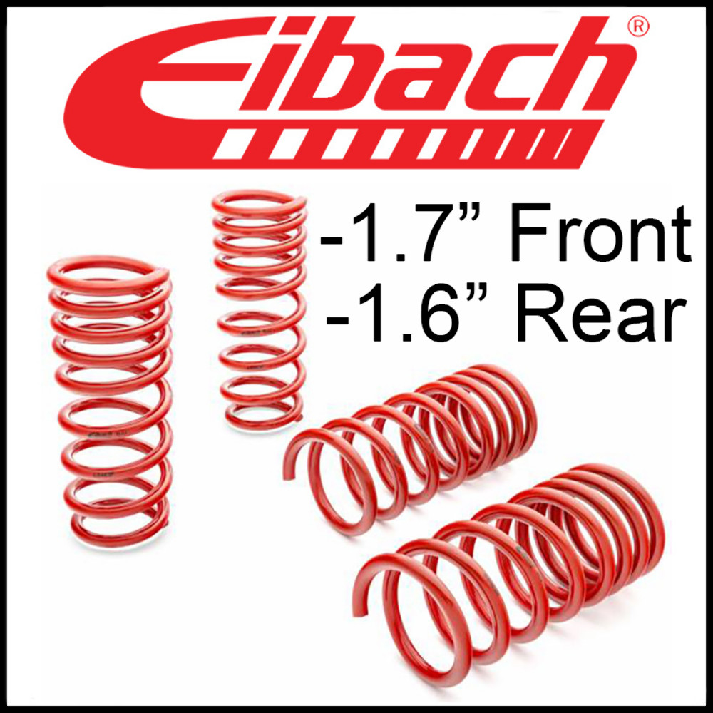 Eibach Sportline Kit Lowering Springs Set of 4 fit 2015-21 Volkswagen GTI 4-Door Eibach Sportline Kit Lowering Springs Set of 4 fit 2015-21 Volkswagen GTI 4-Door