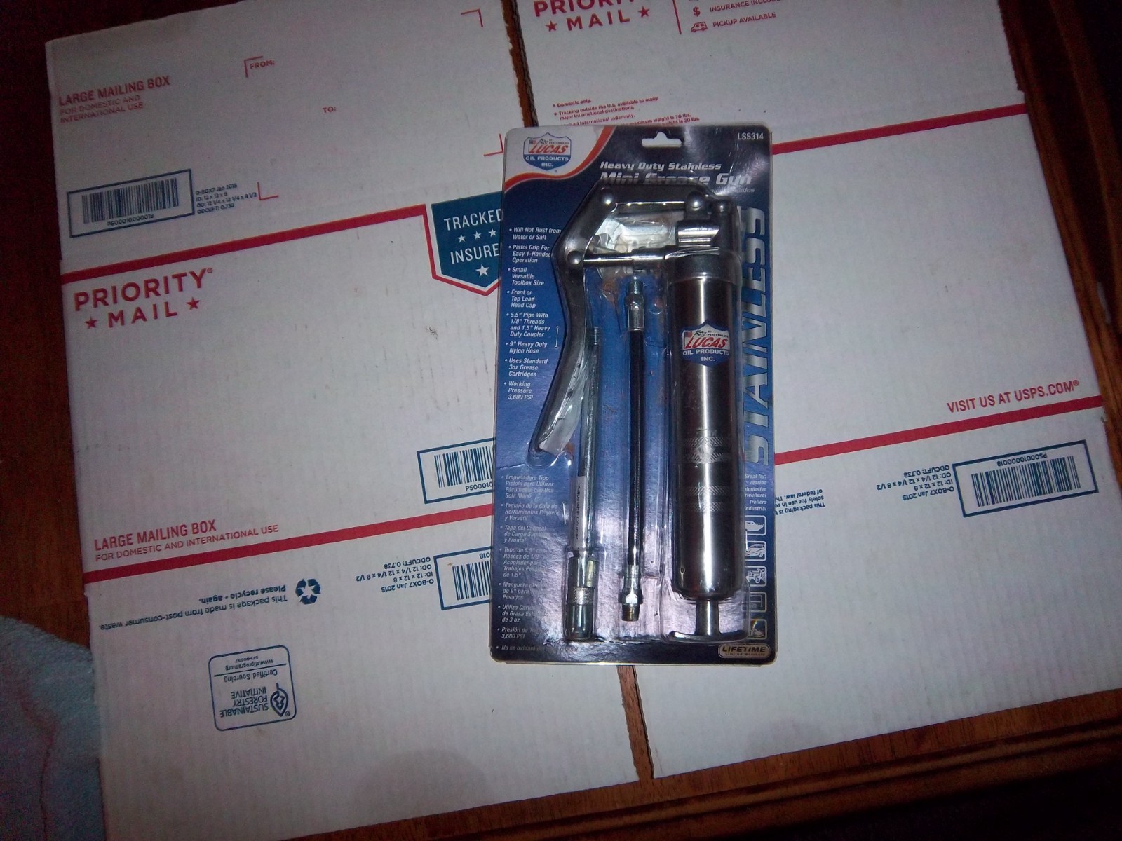 lucas model LSS314 mini gease gun  #2