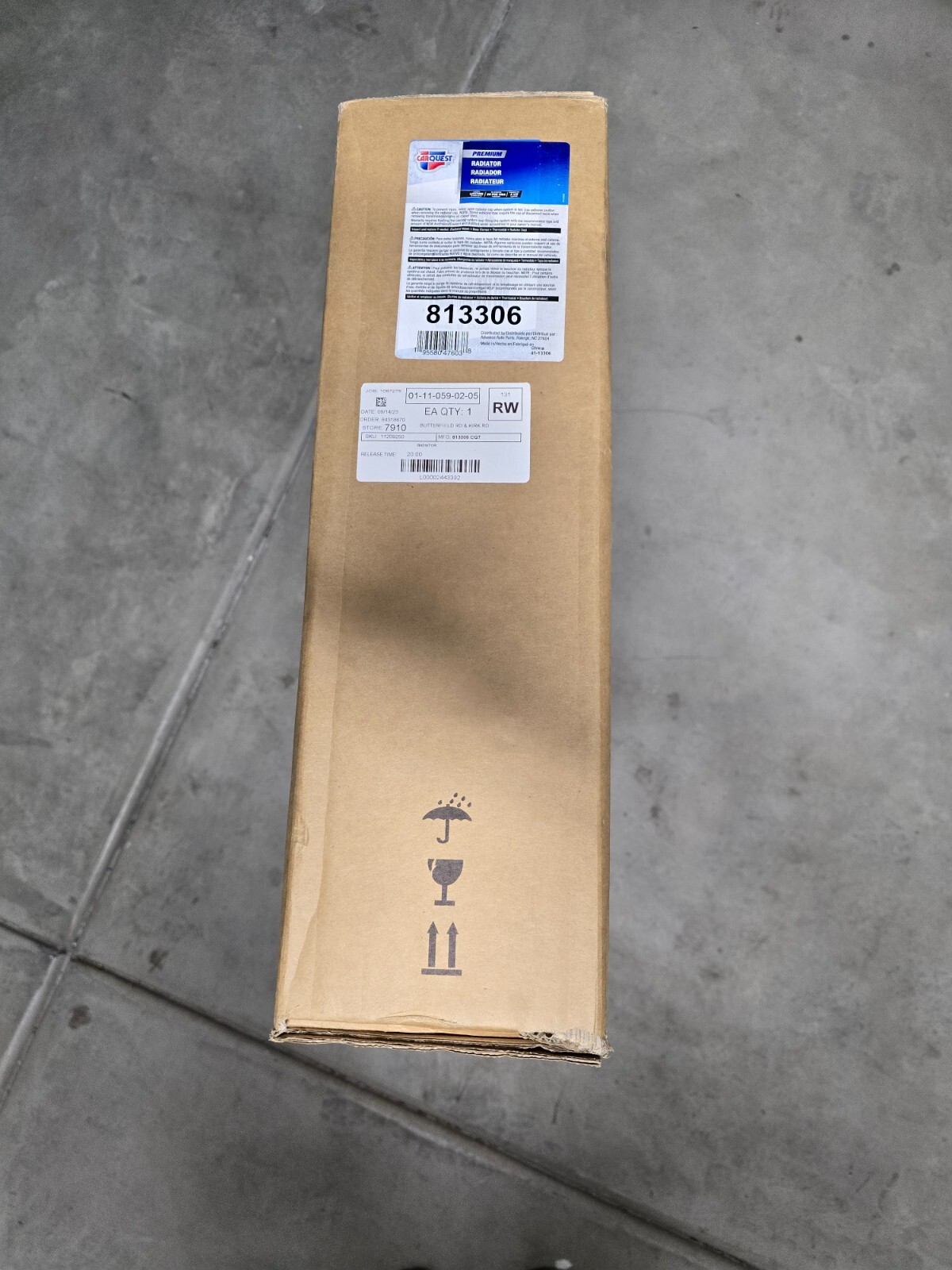 Carquest Premium Radiator 813306 for Ford Vehicles Brand New
