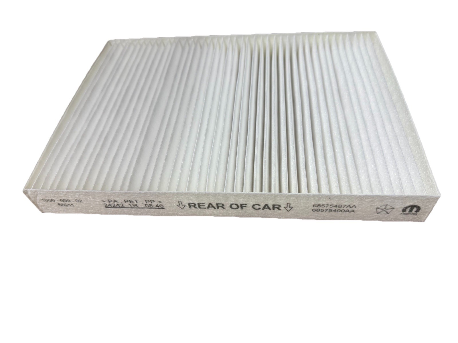 Genuine Mopar 68575487AA/68575490AA Cabin Air Filter