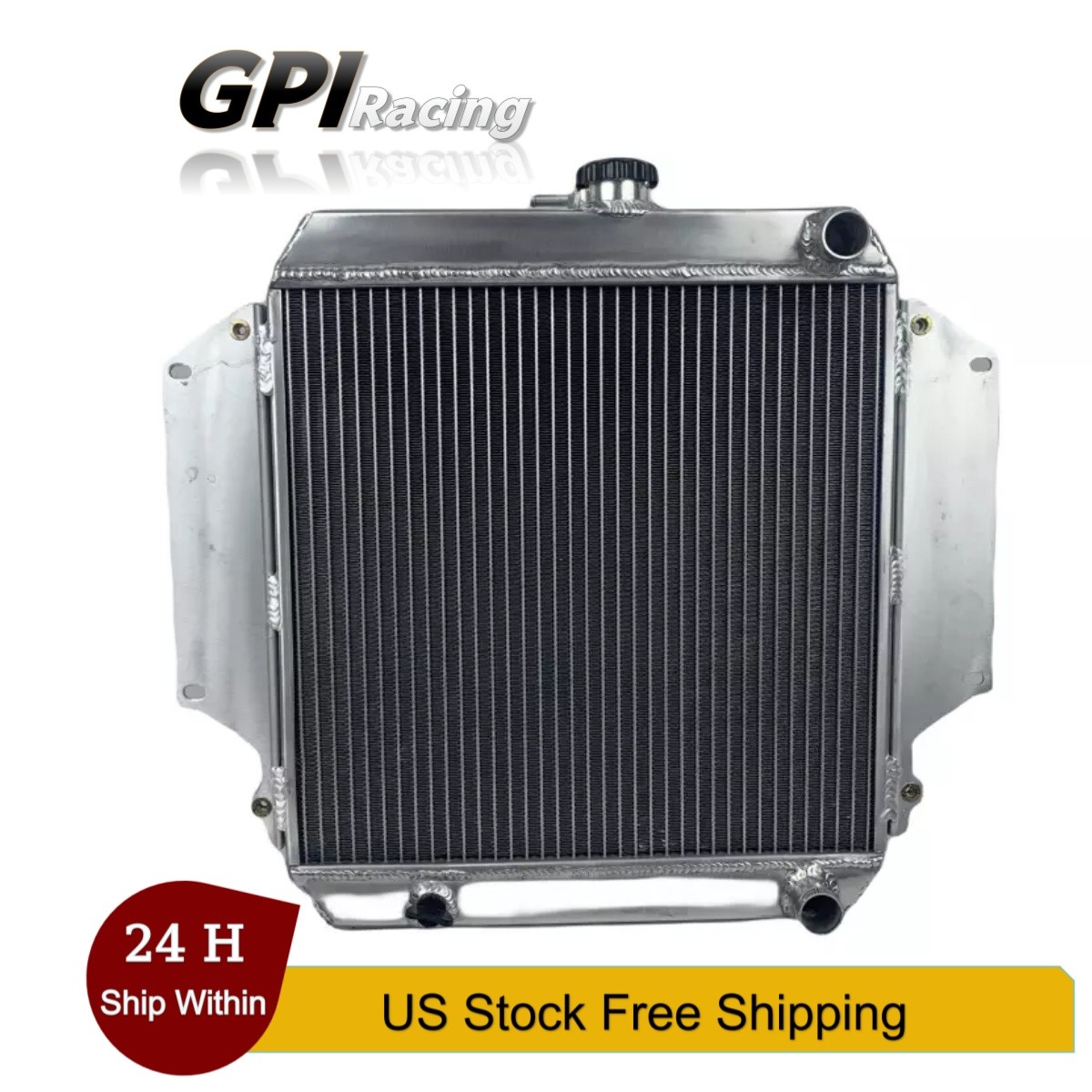 For 1981 -1996 Suzuki Sierra Samurai SJ410 SJ413 1.3L MT 2 Row Aluminum Radiator
