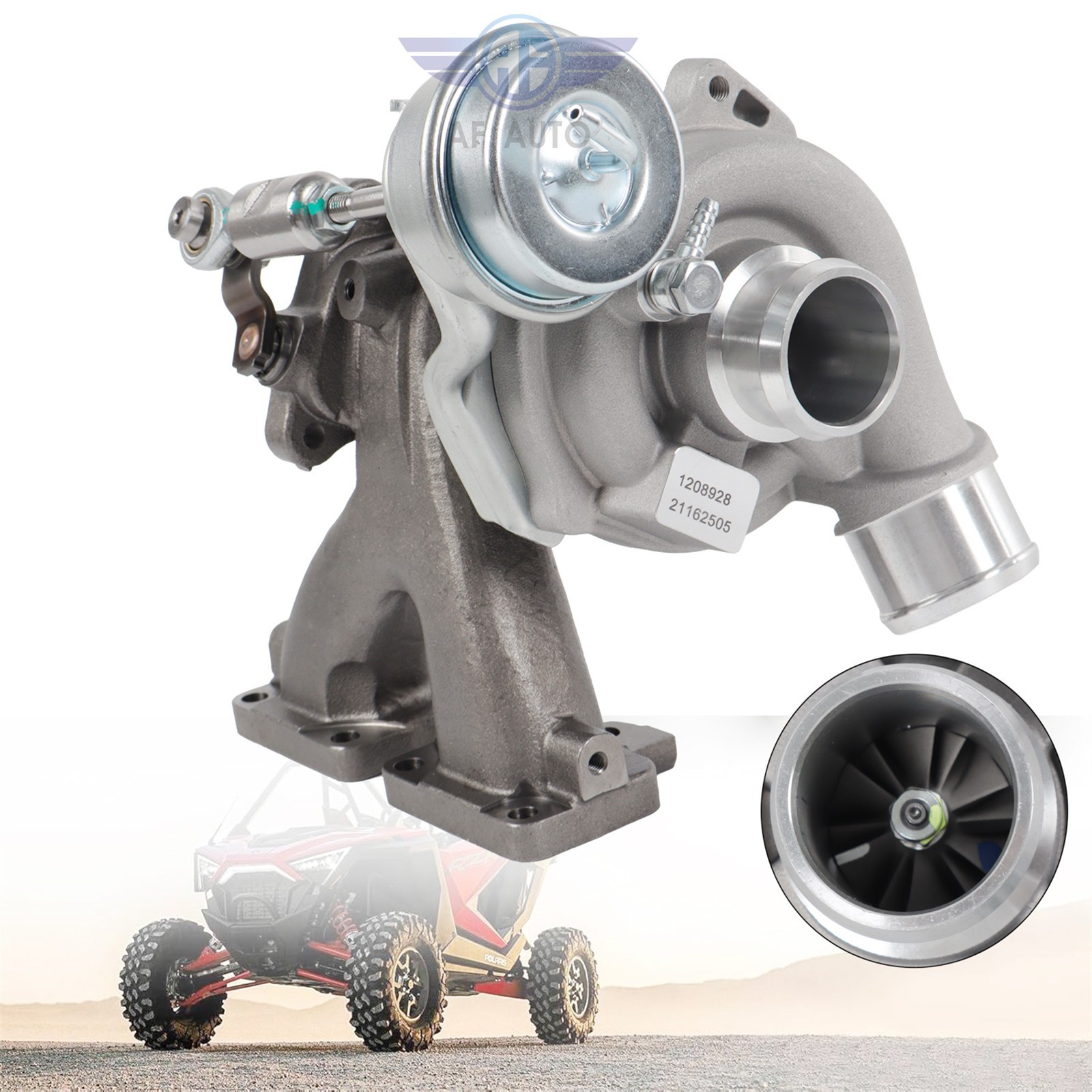 1208928 1206227 Turbo For Polaris RZR R RZR PRO XP 4 K03 Turbocharger 2021-2024