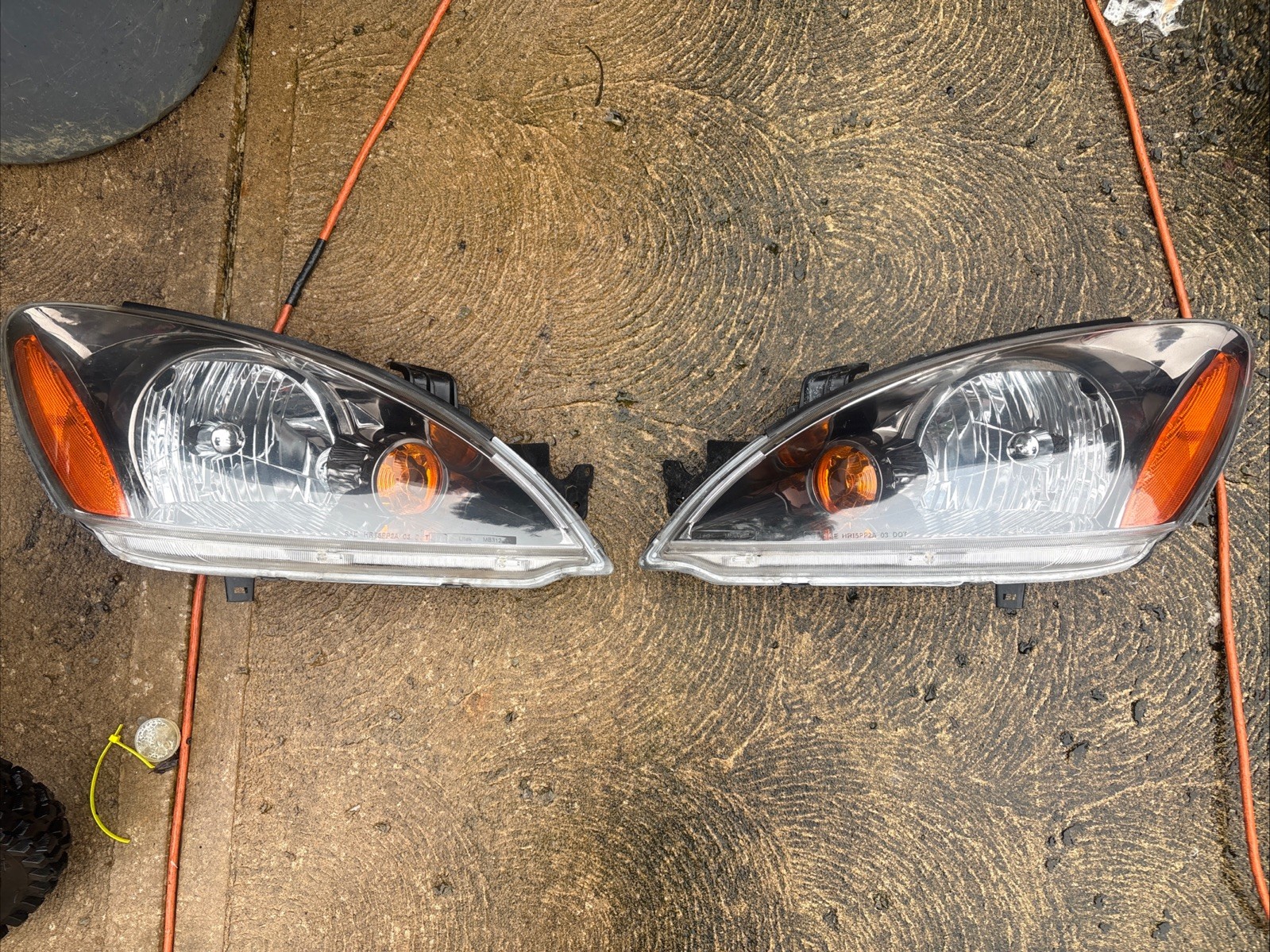 headlights assembly pair