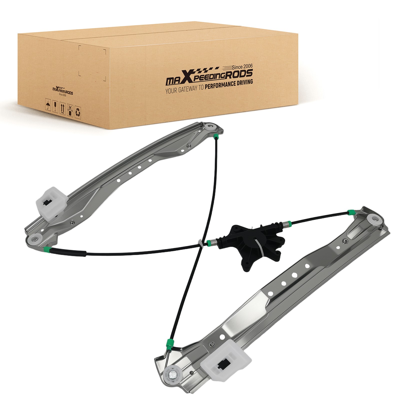 Front Right Passenger Window Regulator w/o Motor For 08-20 Dodge Grand Caravan