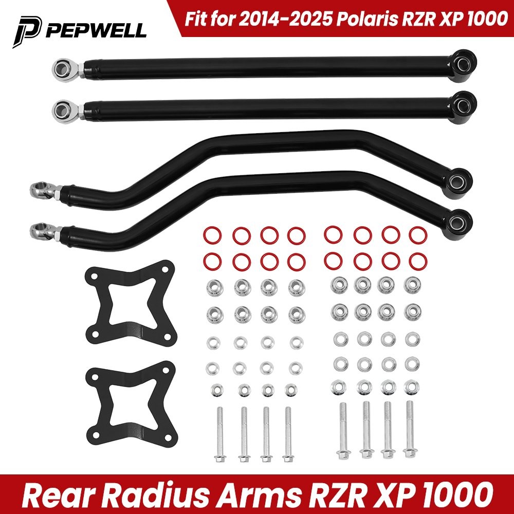 for 2014-2025 Polaris RZR XP 4 1000 High Clearance Rods Rear Radius Arms Set ATV