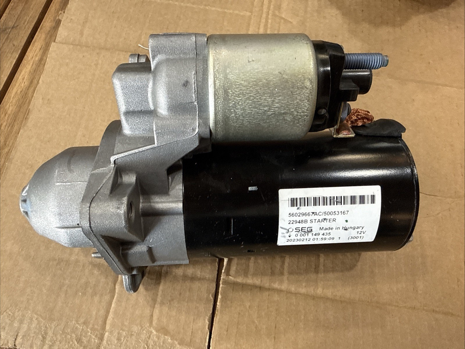 Engine Starter OEM Mopar 56029667AC for 2015-2023 Chrysler Dodge Jeep RAM NEW