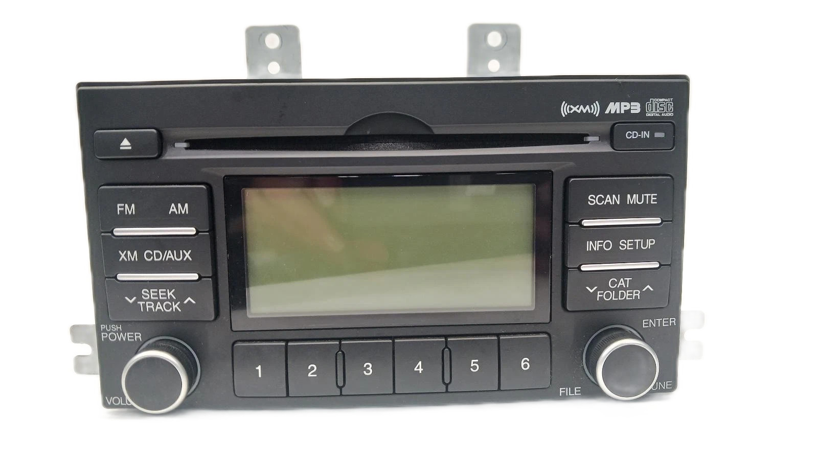 2007-2011 HYUNDAI ACCENT radio head unit w/satellite OEM