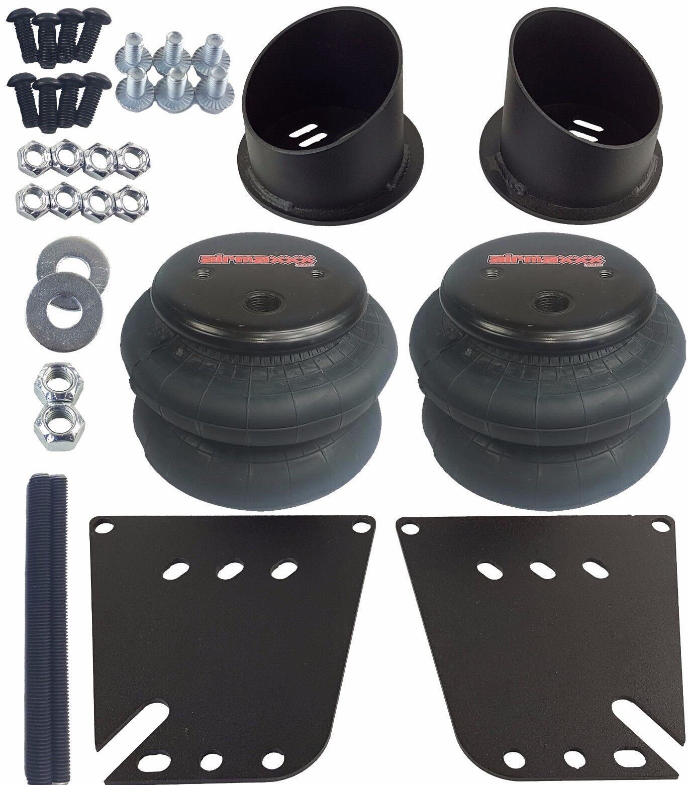 airmaxxx Front Air Bag Brackets w/2600 Bags Fits 1958–64 Impala Bel Air