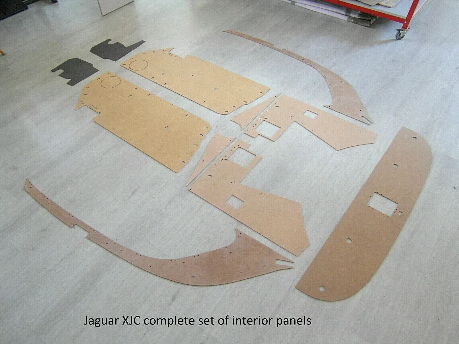 Jaguar XJC, XJ6 Coupé, XJ12 Coupé (1975-78) Complete set of interior panels