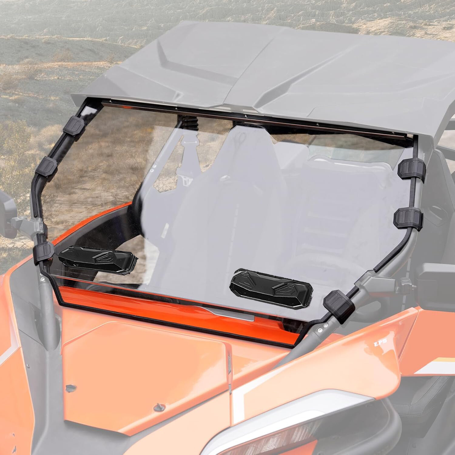 Vented Window for zforce 950 H.O.sport EX 2022-2024 Anti-Scratch Full Windshield