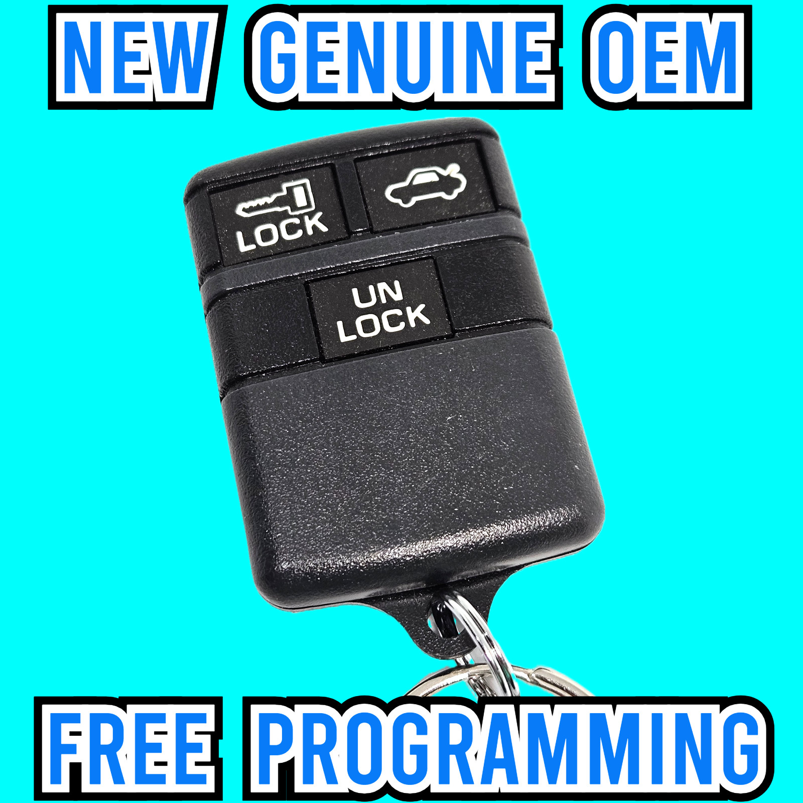 NEW 100% OEM GENUINE PONTIAC OLDSMOBILE CHEVY KEYLESS REMOTE KEY FOB ABO0303T