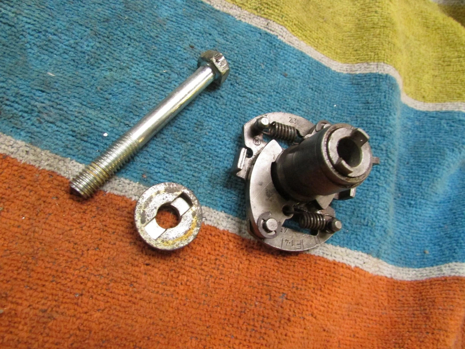 1980 SUZUKI GS850  TIMING ADVANCE
