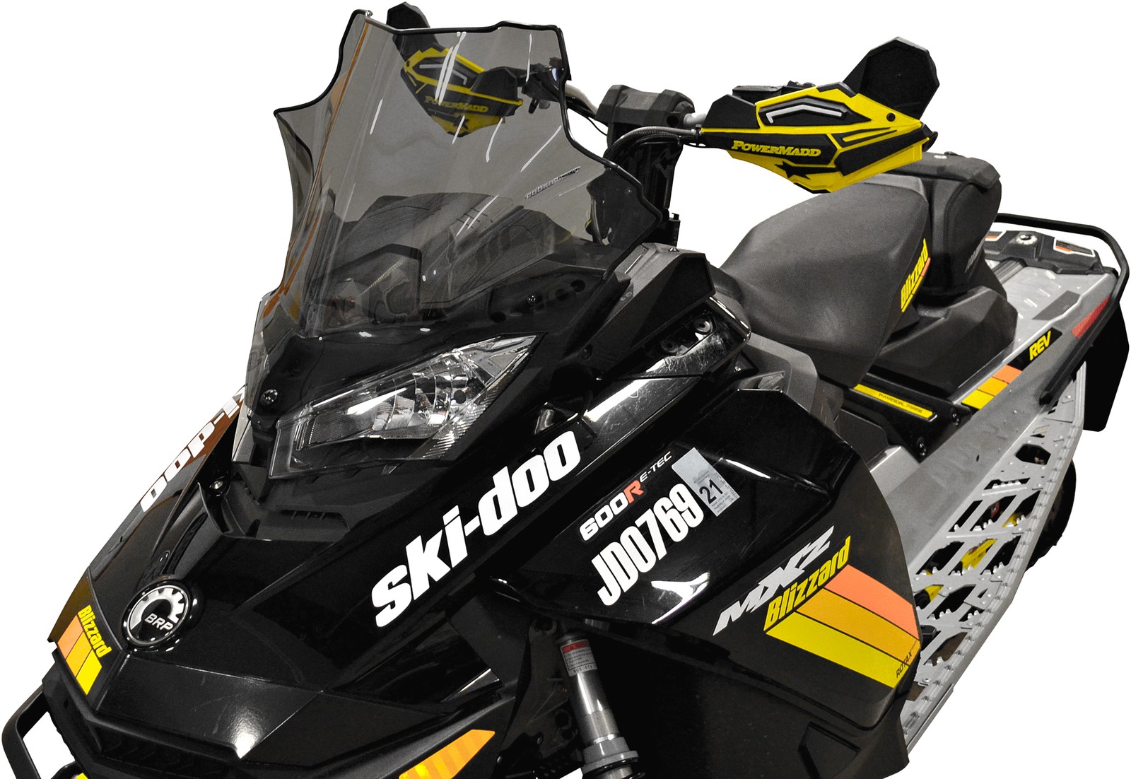 POWERMADD Windshield - Smoke - Full