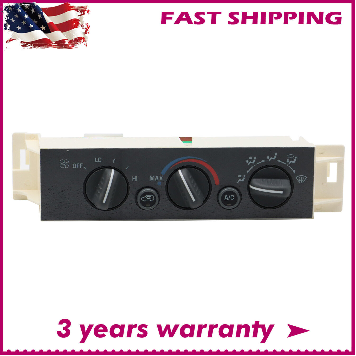 For Chevy GMC C1500-C3500 K1500-K3500 Truck A/C Heater Climate Control Switch