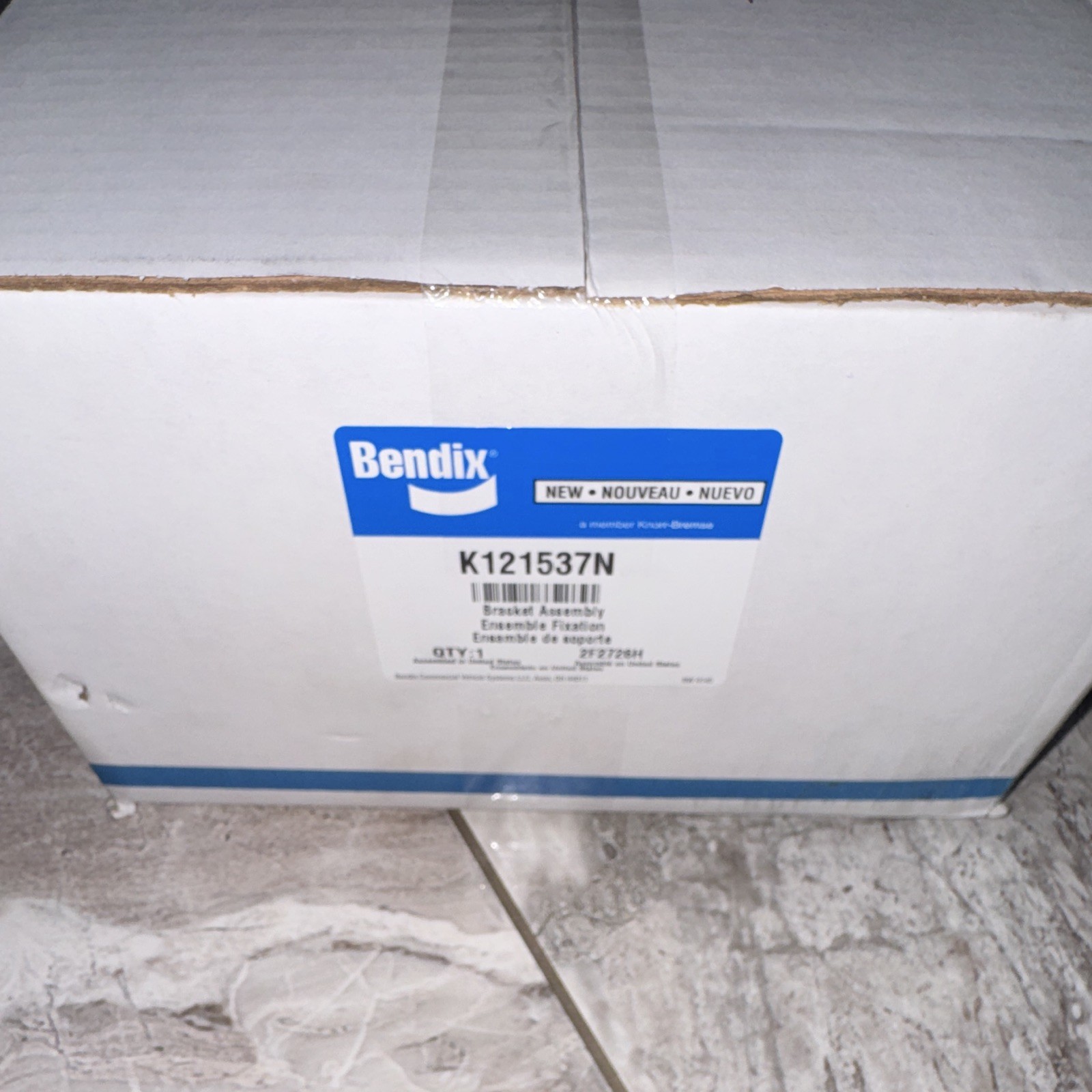 Sealed Bendix K121537N Scalloped Air Brake Bracket Assembly