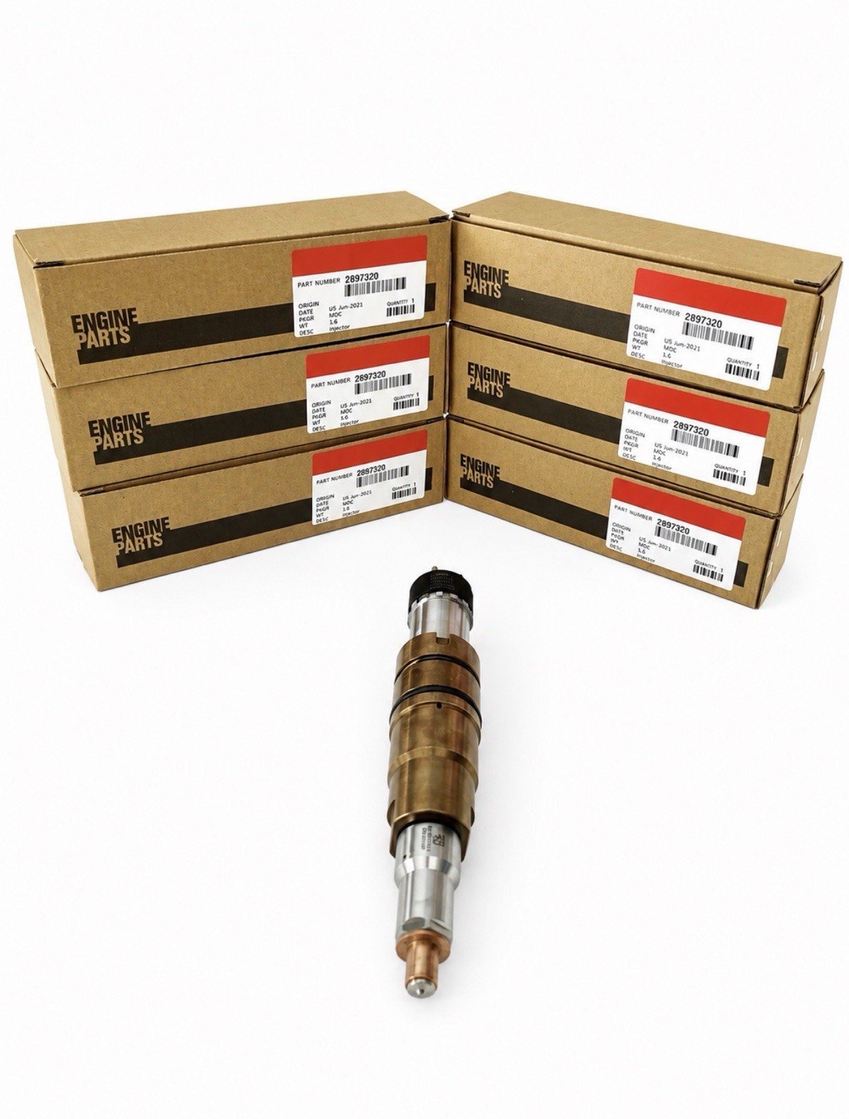 New Diesel Fuel Injector 2897320 Replacement for Cummins ISX ISX15 2897320RX