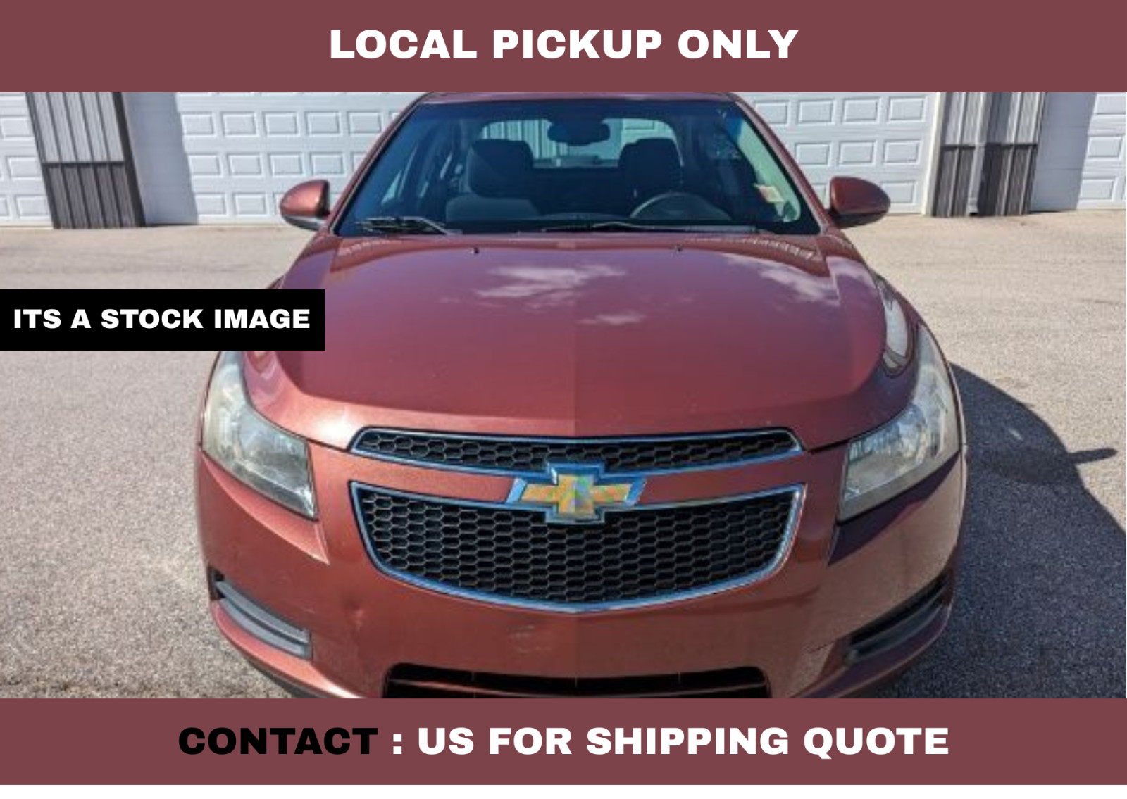 2011-2012 CHEVROLET CRUZE FRONT RIGHT SIDE DOOR ASSEMBLY OEM, 120-00425