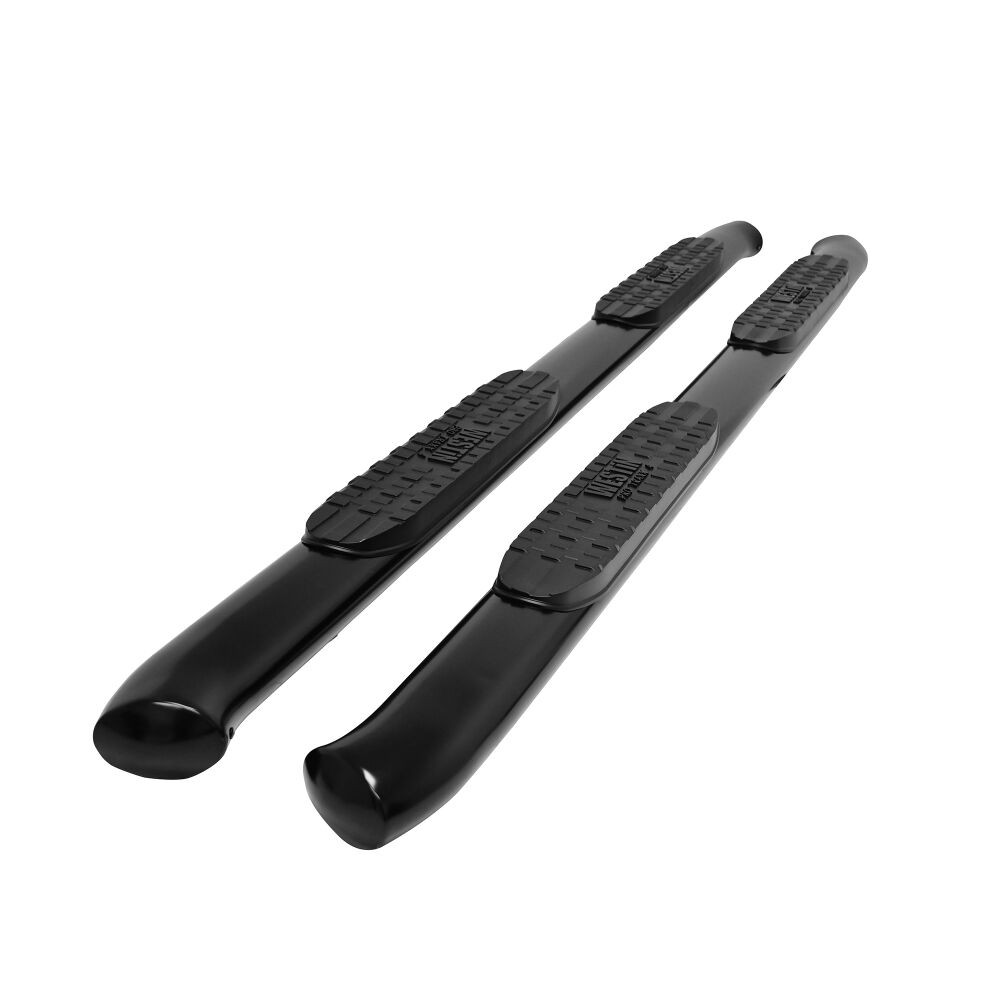 Westin PRO TRAXX 4in Oval Nerf Bars Steps Running Boards Black 21-24155