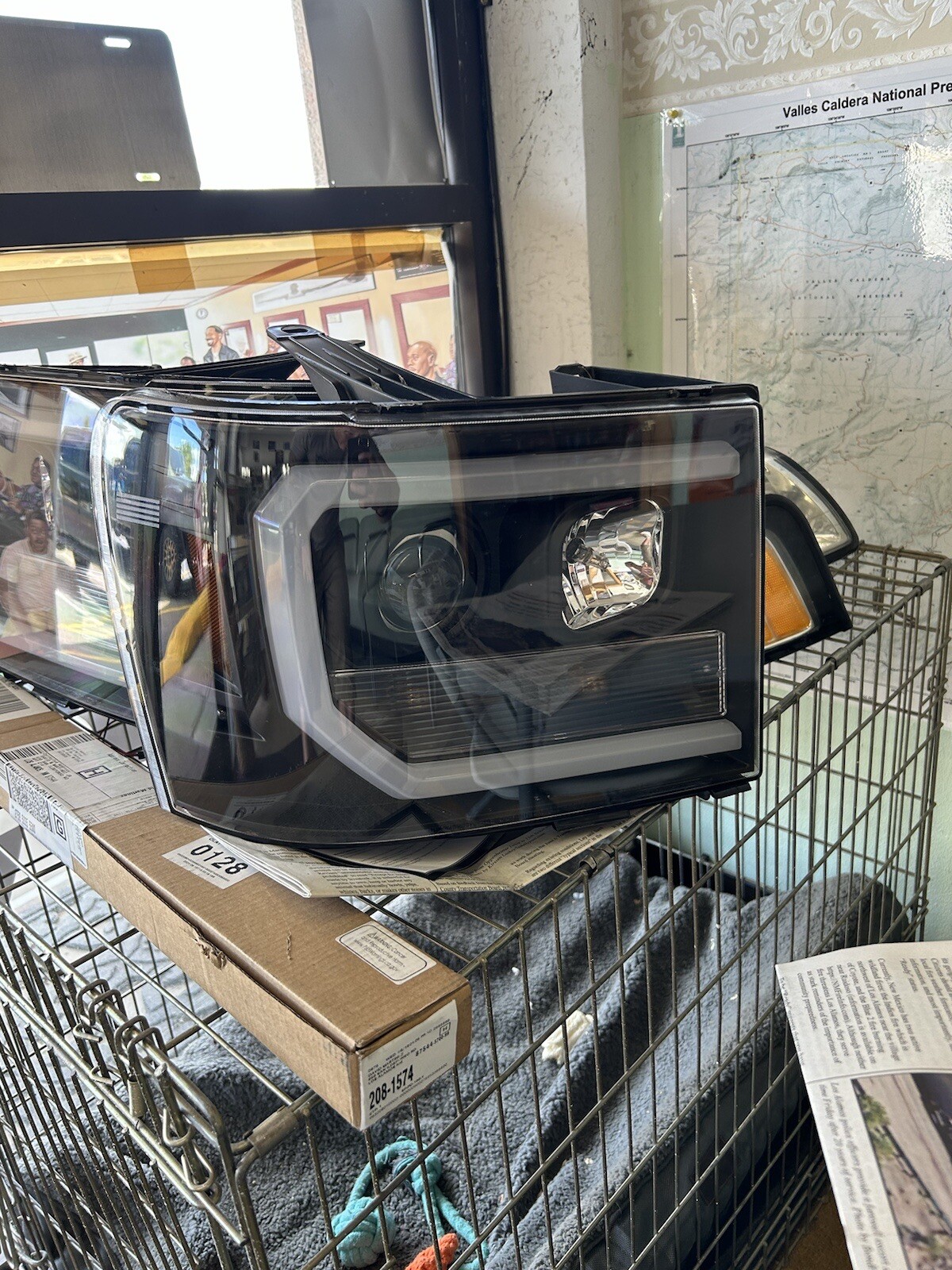 full led headlights assembly