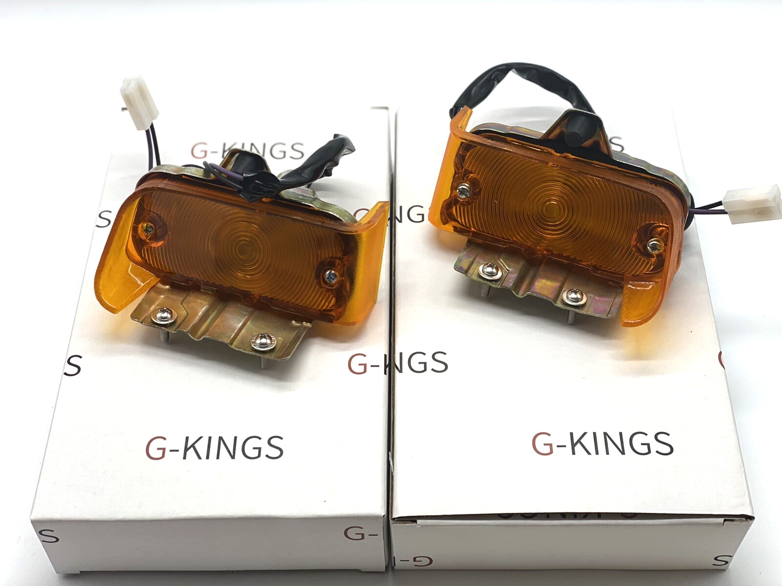 1967 Chevrolet Chevelle El Camino Parking Light Assembly Pair LH RH