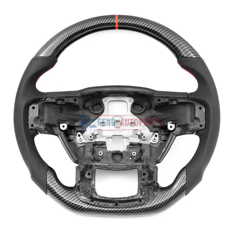 Brand New Hydro Dip Carbon Fiber Steering Wheel Fit For Ford F150 2015-2020