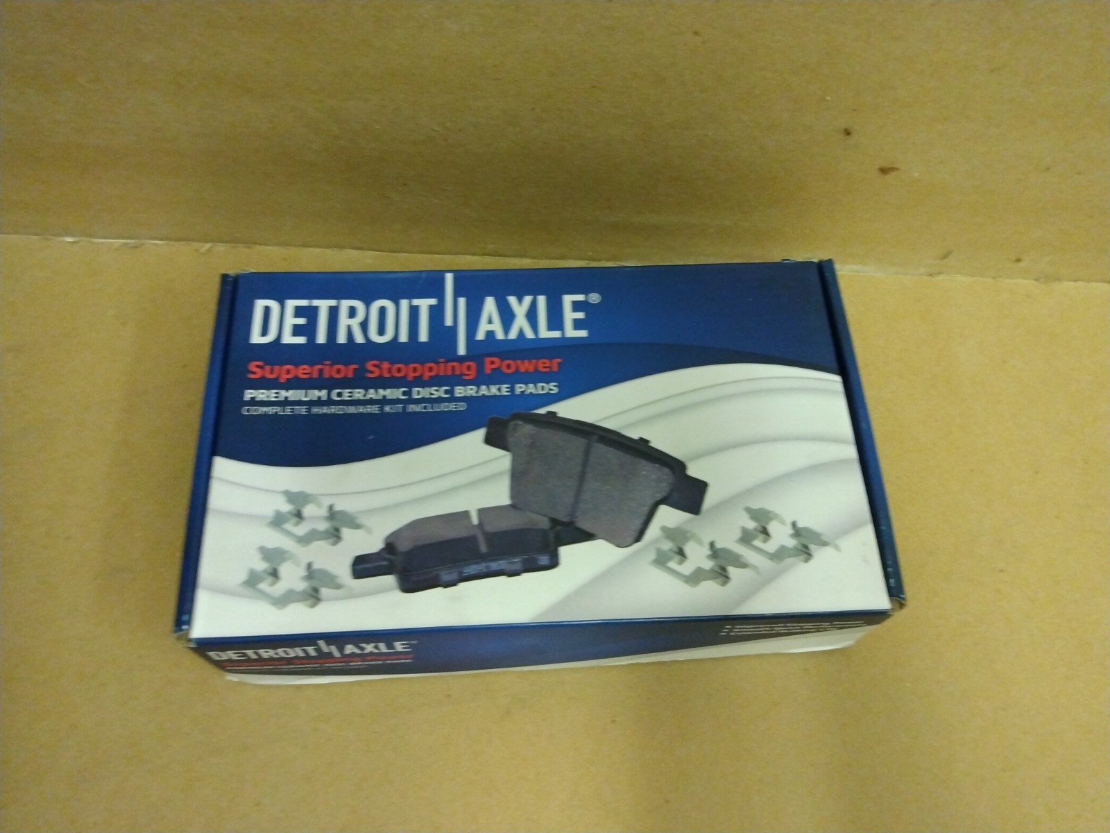 Detroit Axe Dodge Durango & Ram Premium Ceramic Disc Brake Pads Part No. P-966