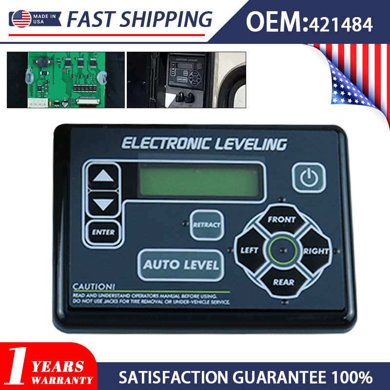 Electronic Leveling Touchpad w/ Auto-Leveling Button for Lippert RV 421484