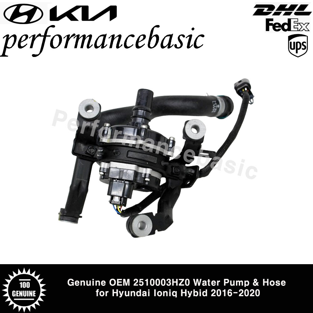 Genuine OEM 2510003HZ0 Water Pump & Hose for Hyundai Ioniq Hybid 2016-2020