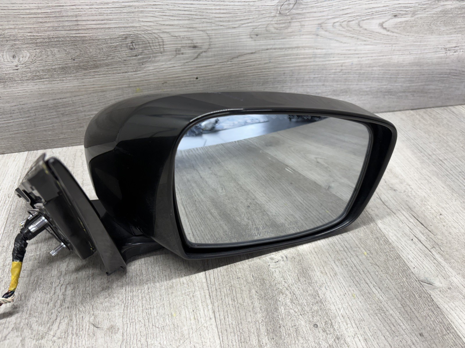 2011-2014 Infiniti M35h M37 M56 Right Passenger Side Door Mirror Black OEM (A6)