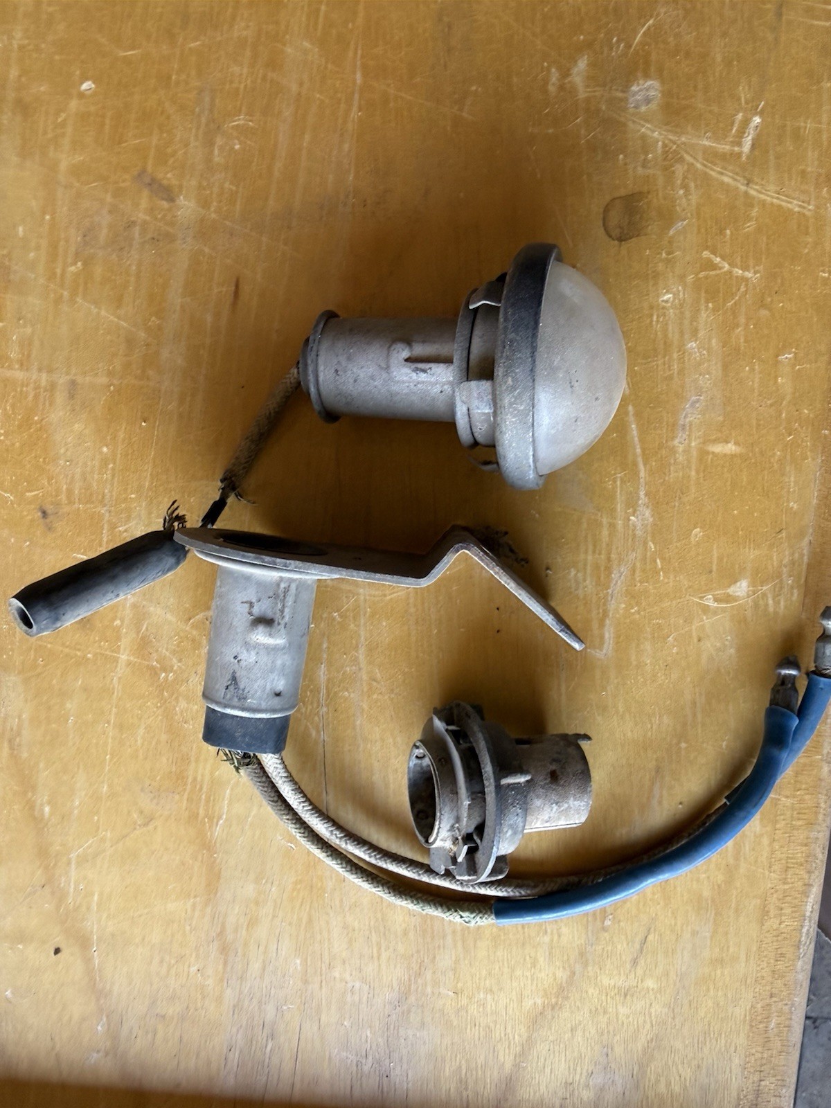 Vintage 1950s  GM Underhood Trunk Utility Light Mercury Tilt Switch