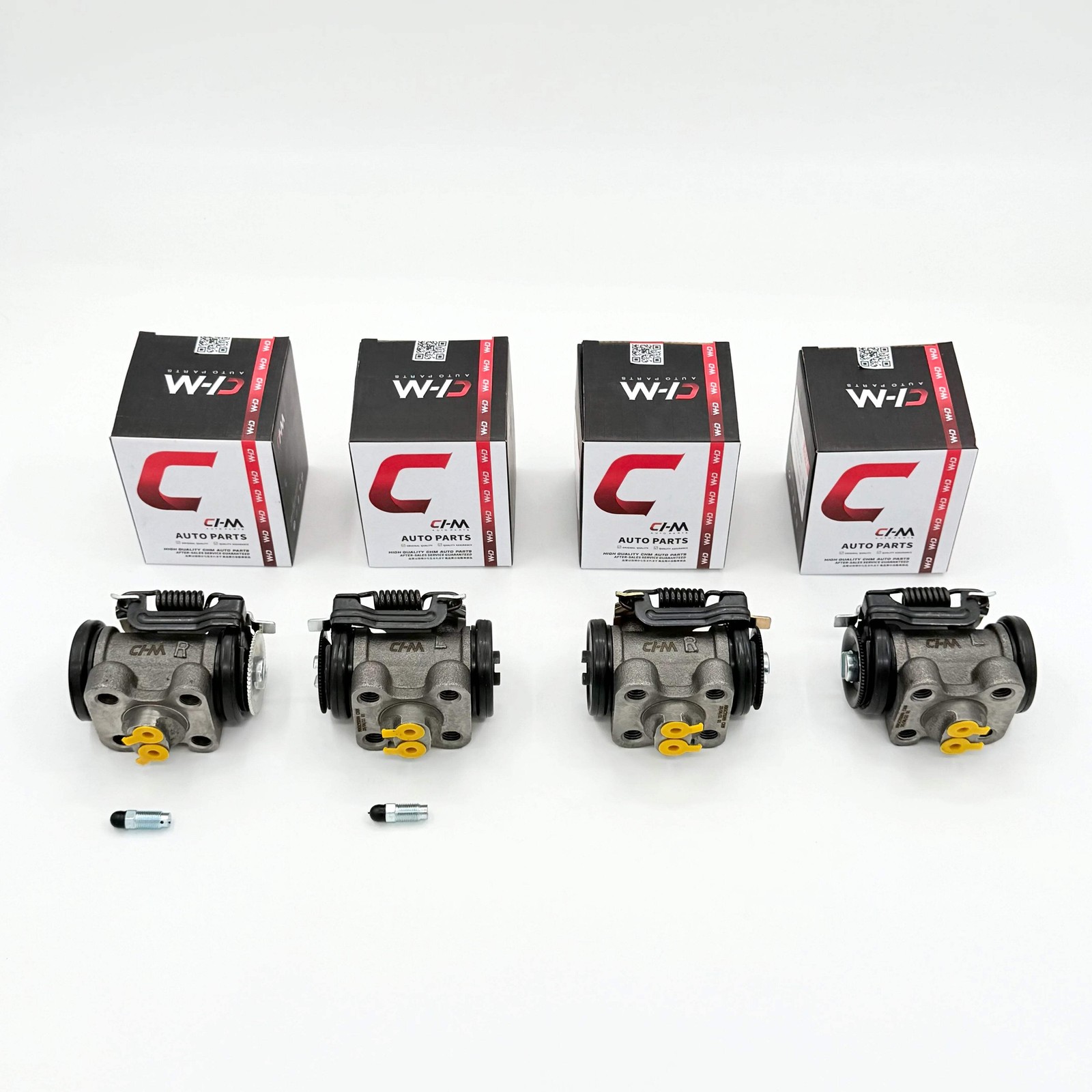 Brake Wheel Cylinder Set of 4 Rear 1-5/16