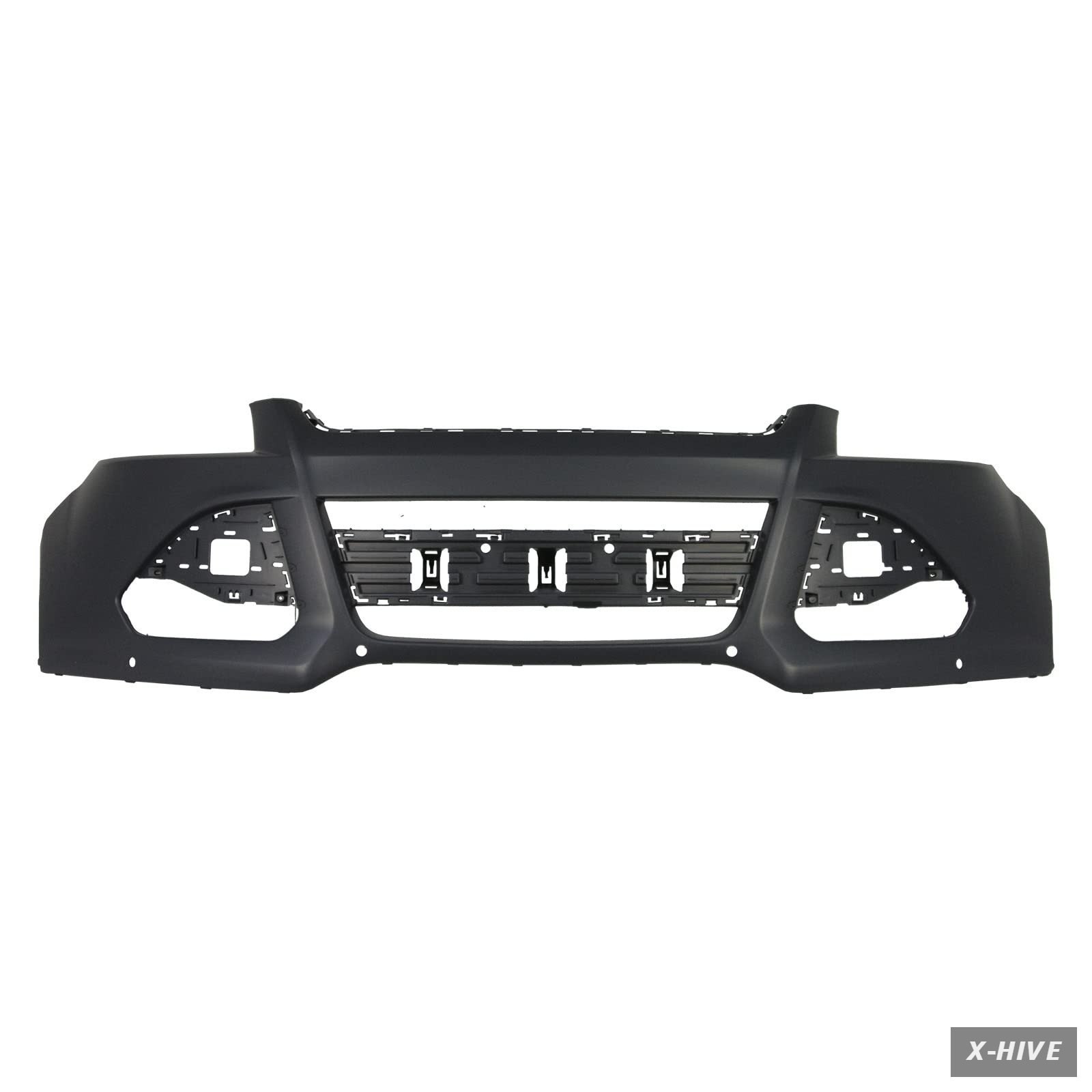 Primered,Front Bumper Cover Fascia for 2013-2016 Ford Escape Titanium W/Park 13
