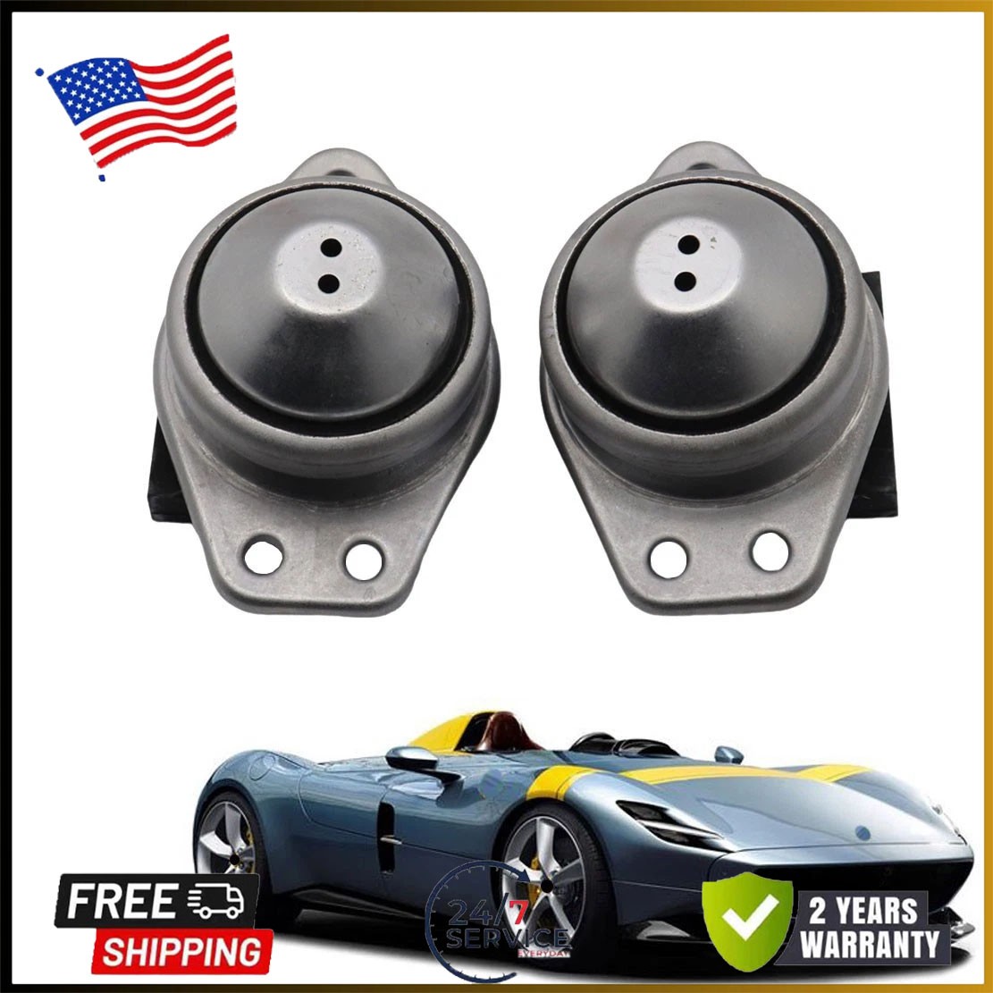 2PCS NEW Engine Mounts Fit Ferrari 612 599GTB Fiorano GTO Sa Aperta