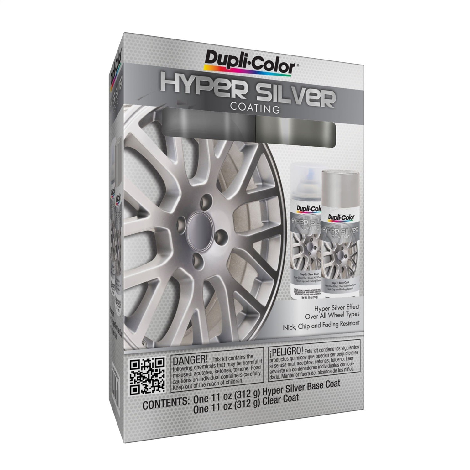 Dupli Color Paint Model Number # HSK100 Dupli Color Hyper Silver Coating