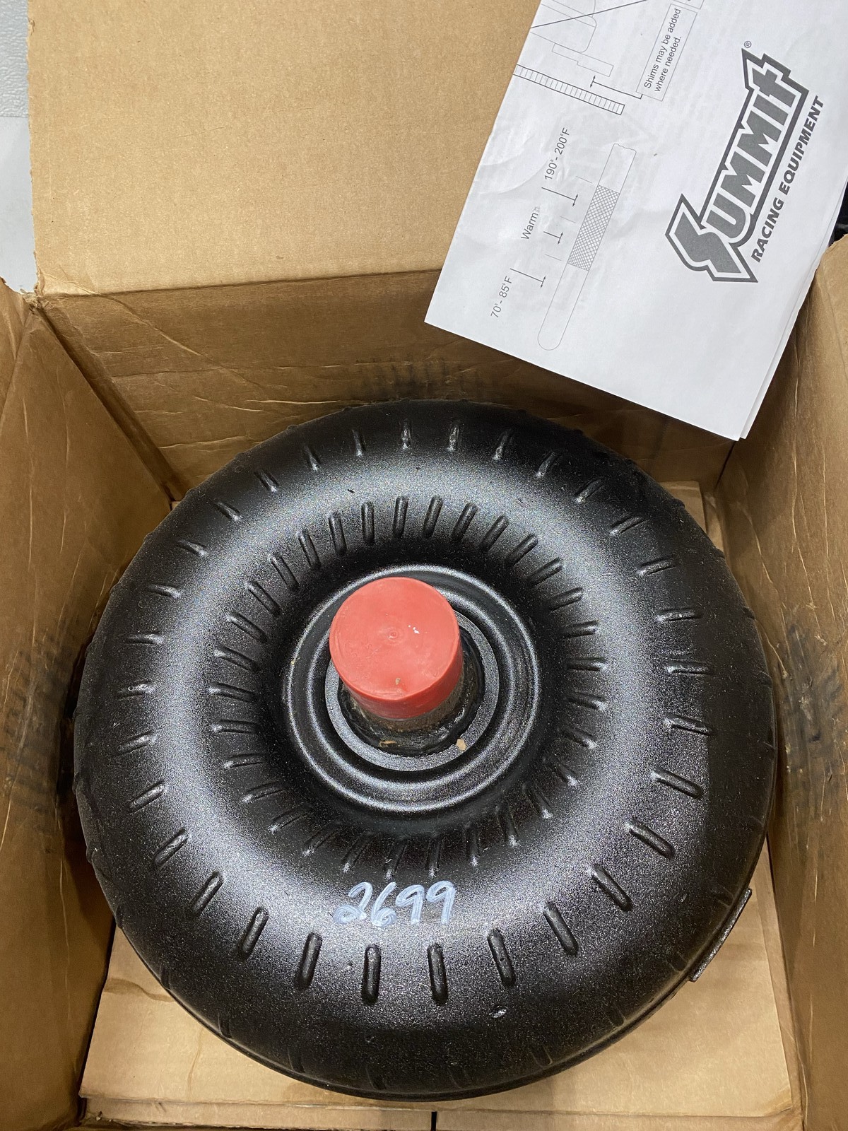 Summit Racing 1,700-2,100 Stall Torque Converter SUM-G2699