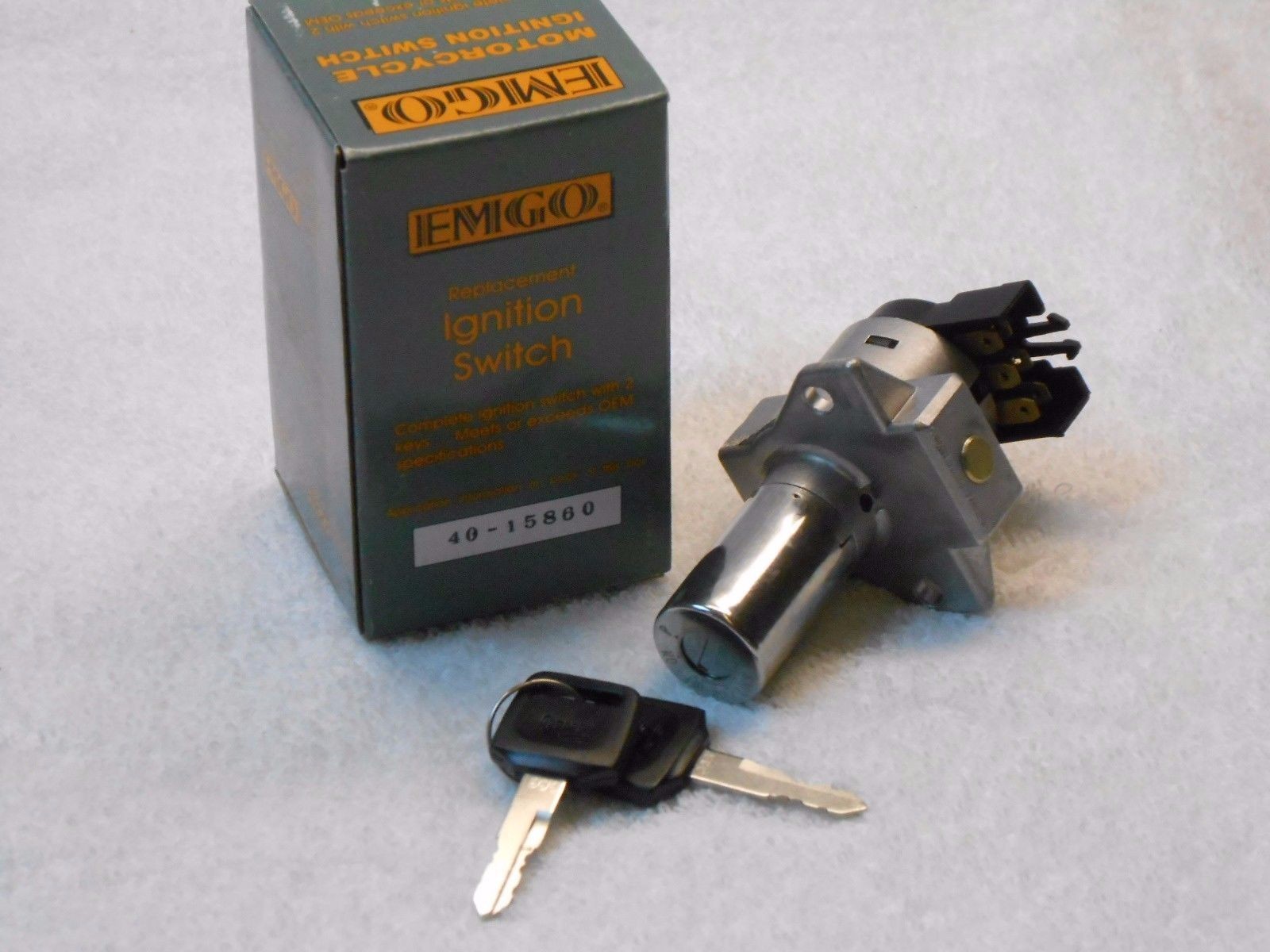 NEW Emgo - 40-15860 - Ignition Switch Honda·CX500 