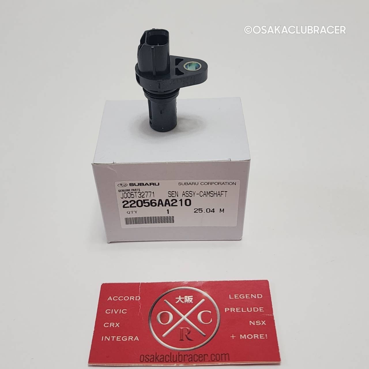 Genuine OEM Subaru 10-12 Legacy & Outback Camshaft Position Sensor 22056AA210 Genuine OEM Subaru 10-12 Legacy & Outback Camshaft Position Sensor 22056AA210