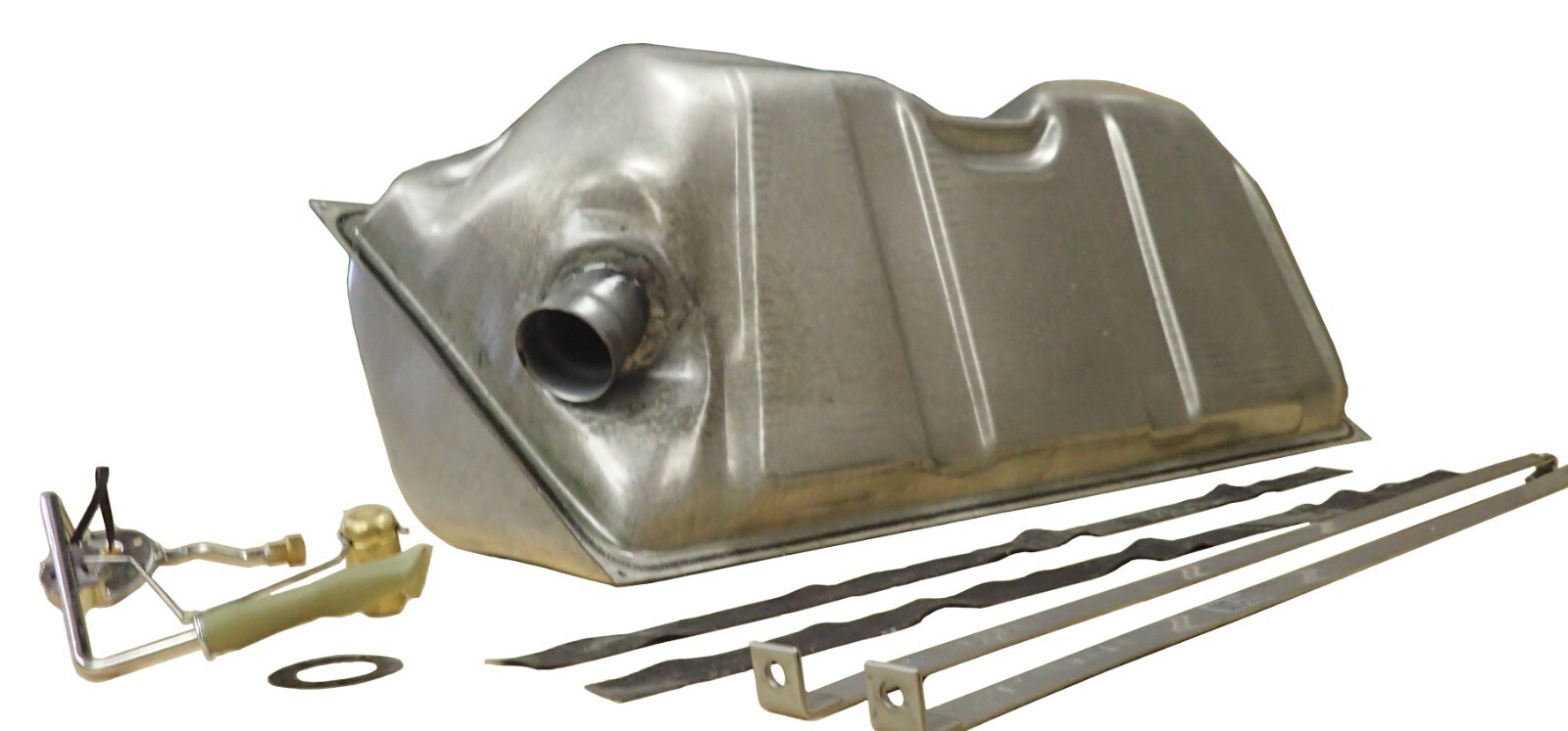 55-56 Chevrolet Station Wagon gas tank kit OE Equivalent steel 3/8 Sender Straps