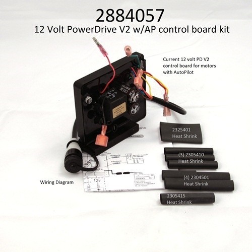 Minn Kota Control Board - 12 Volt PowerDrive / Riptide -V2- AutoPilot - 2884057