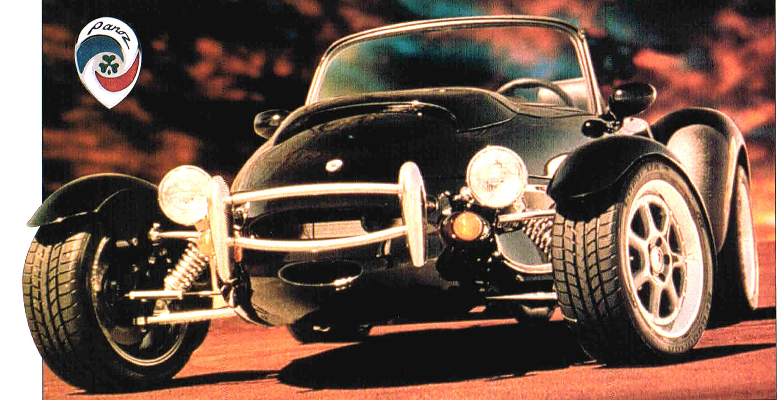1996/1997 PANOZ ROADSTER SPEC SHEET/Brochure/Catalog