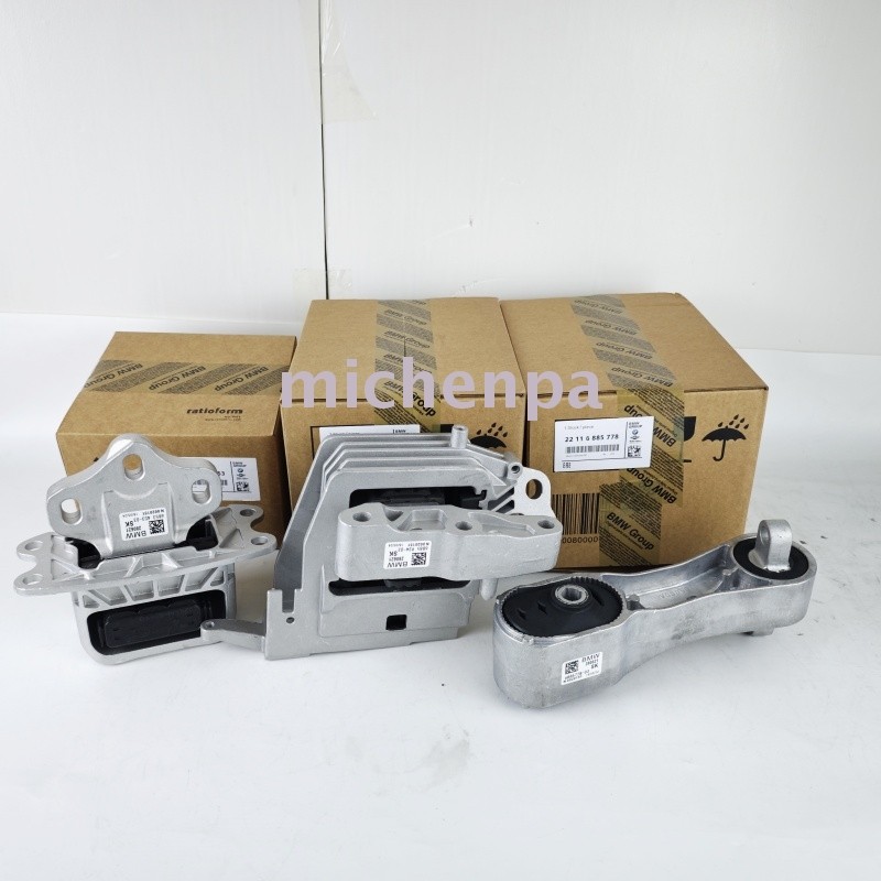 3PC Engine Mounts 22316853453 22116885934 22116885788 for BMW Cooper Mini X1 X2