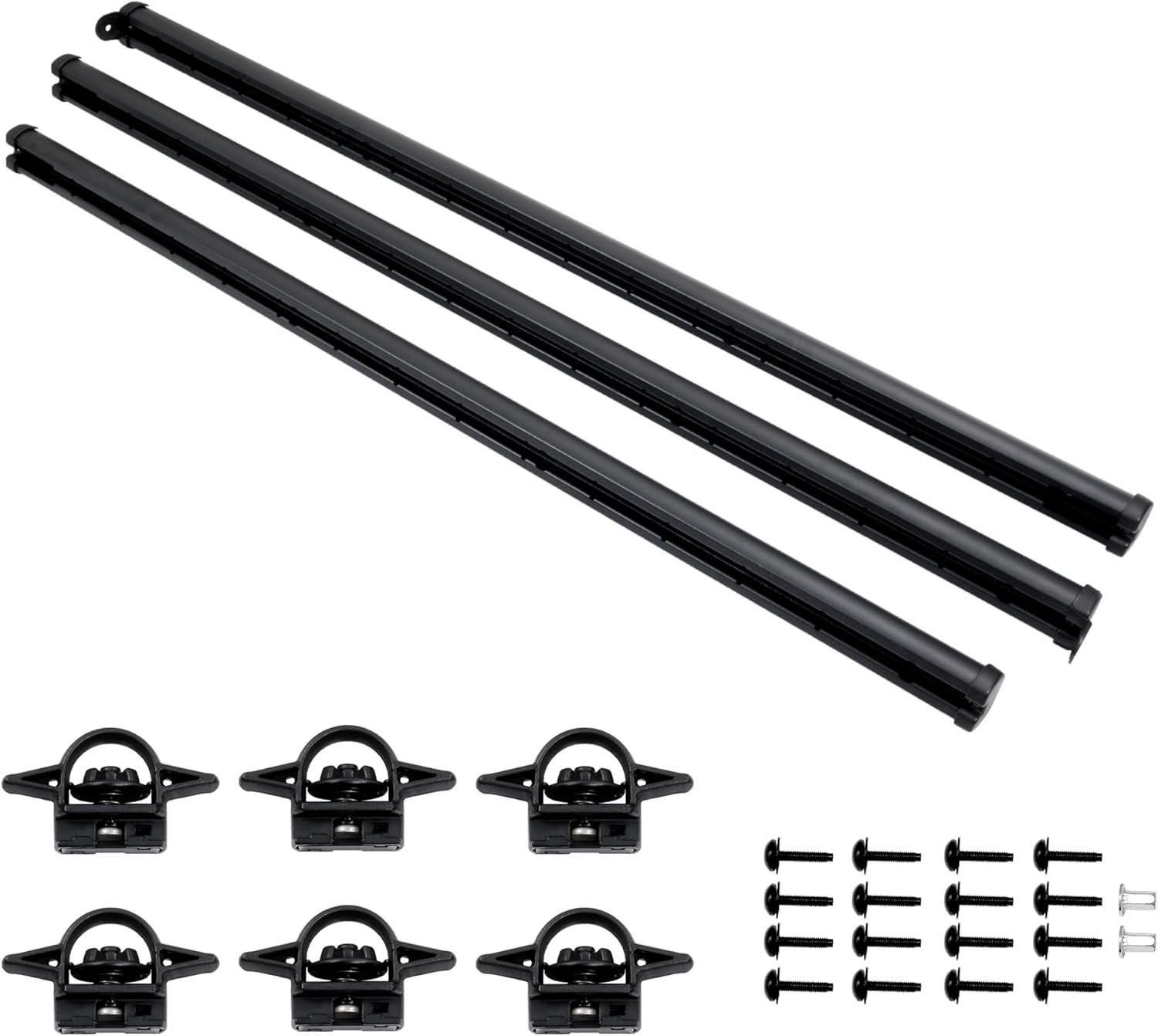 Trail Rail System, Bed Rail System Replace# 82215956 Fits Gladiator